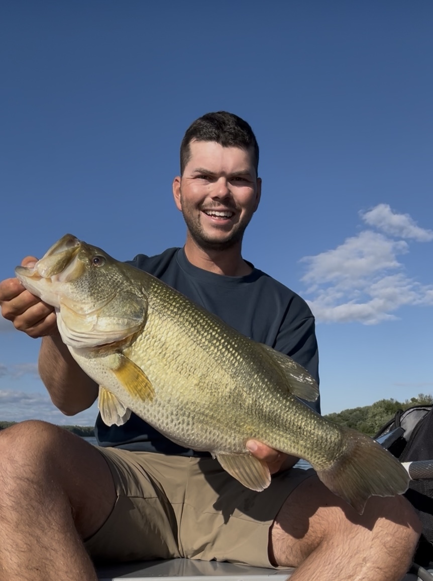 Mon record d'achigan à grande bouche!